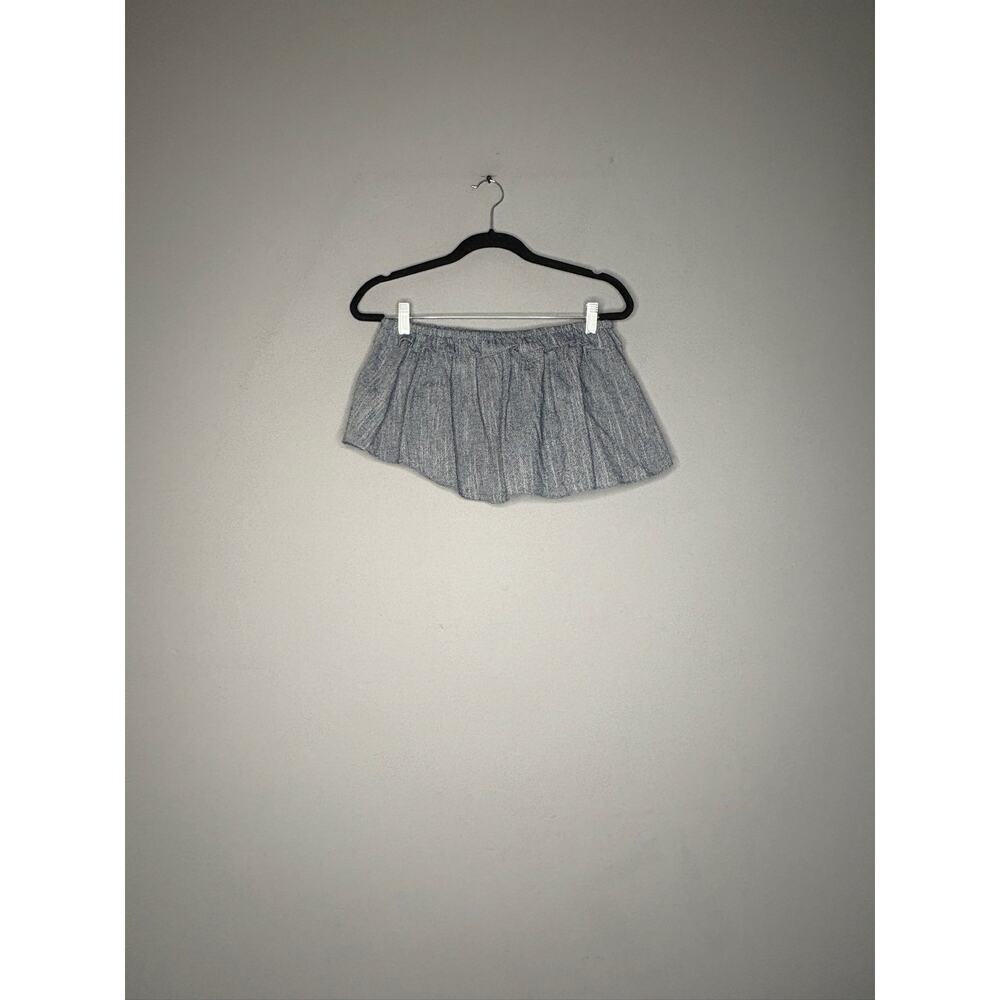 Misa Women's Size Small Gray Mini Skirt Very Short Pull On